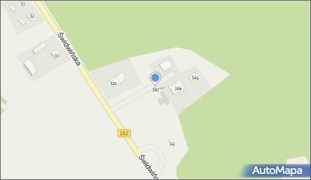 Sławoborze, Świdwińska, 34c, mapa Sławoborze