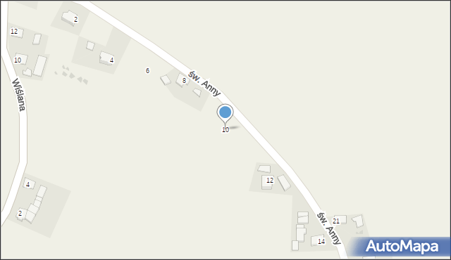 Smolice, św. Anny, 10, mapa Smolice