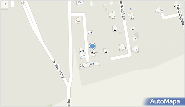 Sobótka, św. Jakuba, 27e, mapa Sobótka