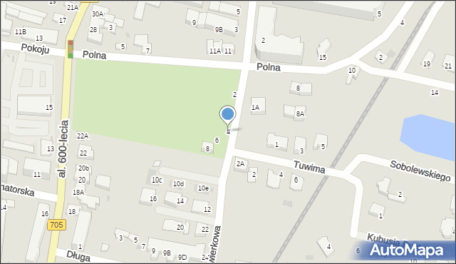 Sochaczew, Świerkowa, 4, mapa Sochaczew