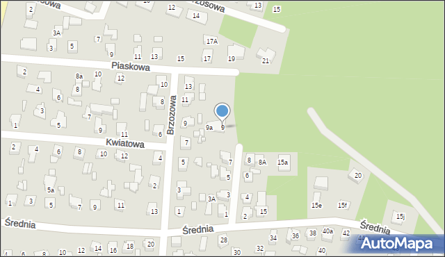 Solec Kujawski, Świerkowa, 9, mapa Solec Kujawski