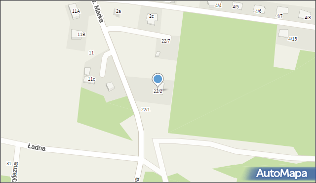 Sowlany, św. Marka, 22/2, mapa Sowlany
