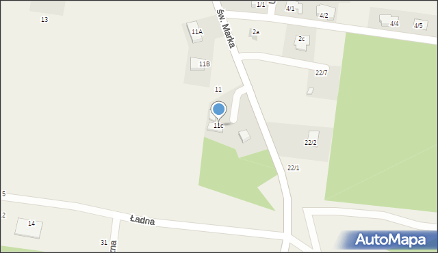 Sowlany, św. Marka, 11c, mapa Sowlany