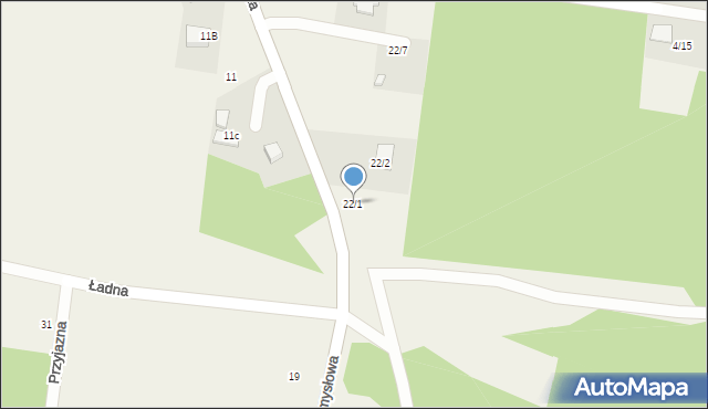 Sowlany, św. Marka, 22/1, mapa Sowlany