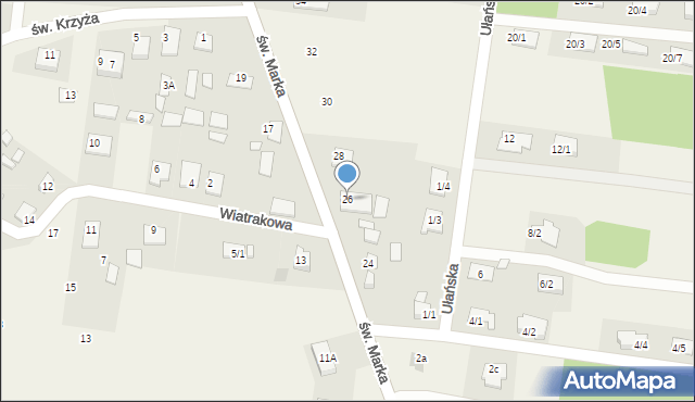 Sowlany, św. Marka, 26, mapa Sowlany