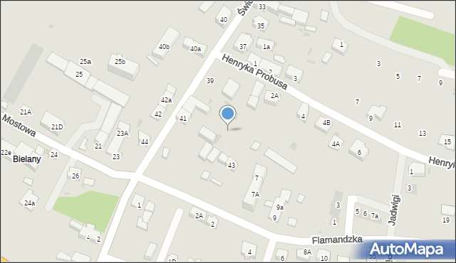 Środa Śląska, Świdnicka, 41a, mapa Środa Śląska