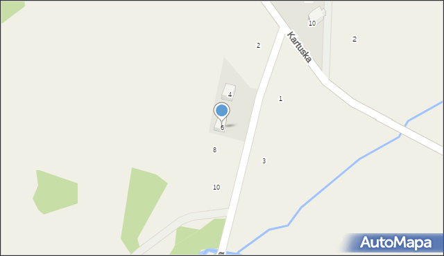 Staniszewo, Świętojańska, 6, mapa Staniszewo