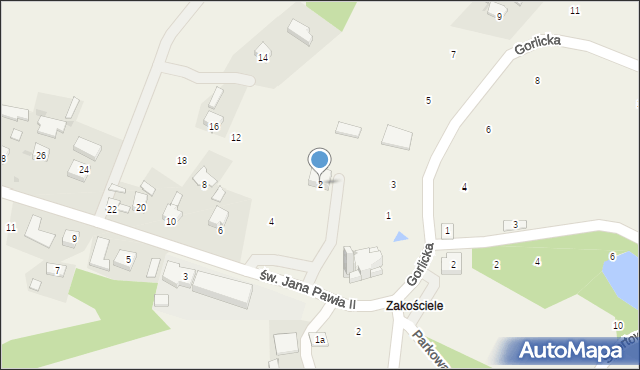 Staszkówka, św. Jana Pawła II, 2, mapa Staszkówka