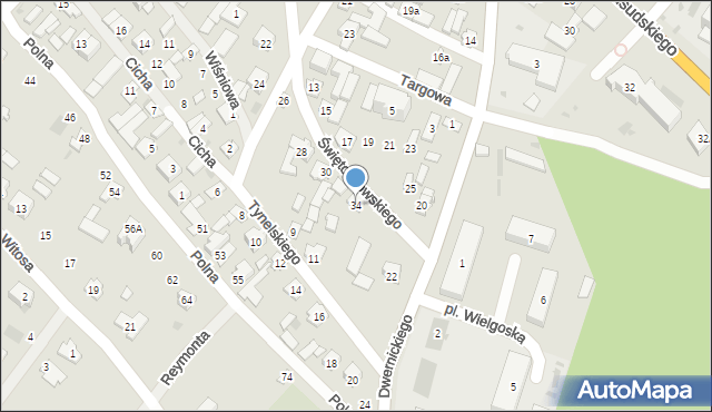 Stoczek Łukowski, Świętochowskiego Aleksandra, 34, mapa Stoczek Łukowski