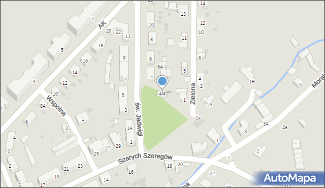 Strzegom, św. Jadwigi, 4/4, mapa Strzegom