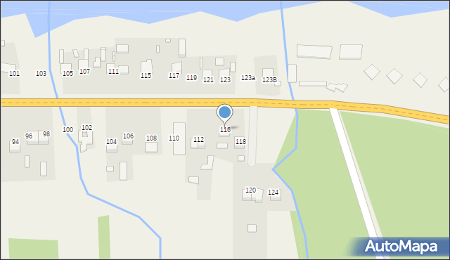 Styków, Świętokrzyska, 116, mapa Styków