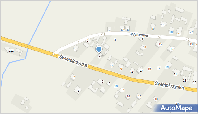 Styków, Świętokrzyska, 5, mapa Styków