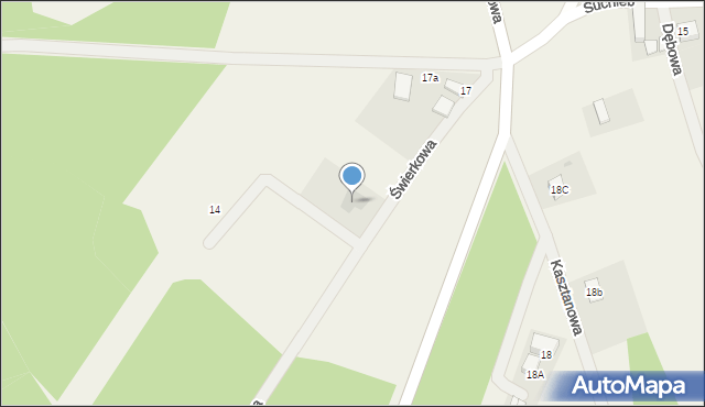 Suchleb, Świerkowa, 4, mapa Suchleb