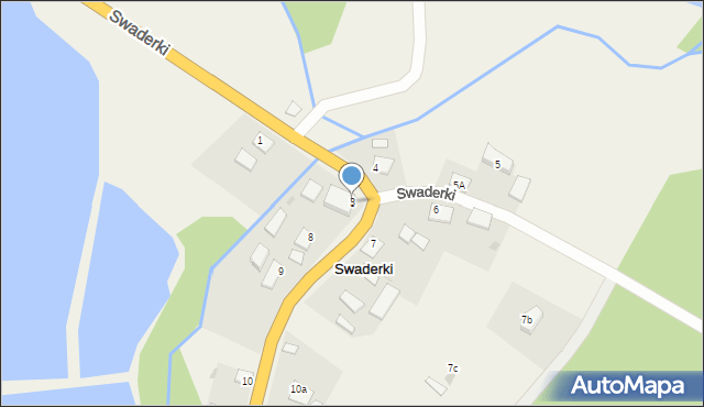 Swaderki, Swaderki, 3, mapa Swaderki