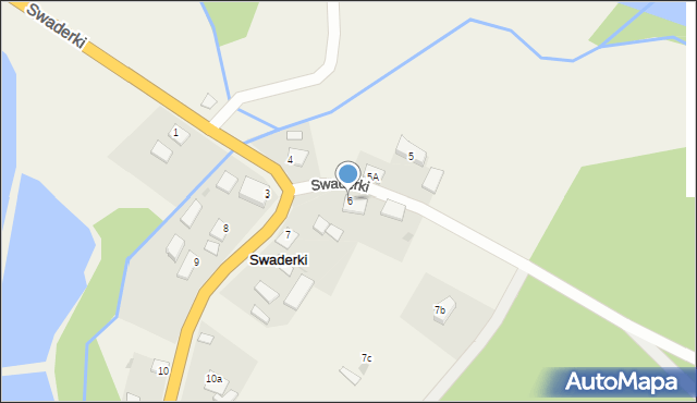 Swaderki, Swaderki, 6, mapa Swaderki