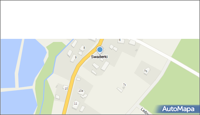 Swaderki, Swaderki, 7a, mapa Swaderki