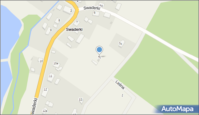Swaderki, Swaderki, 7c, mapa Swaderki