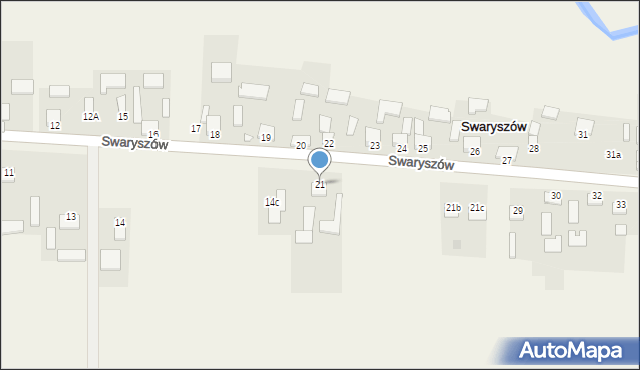 Swaryszów, Swaryszów, 21, mapa Swaryszów