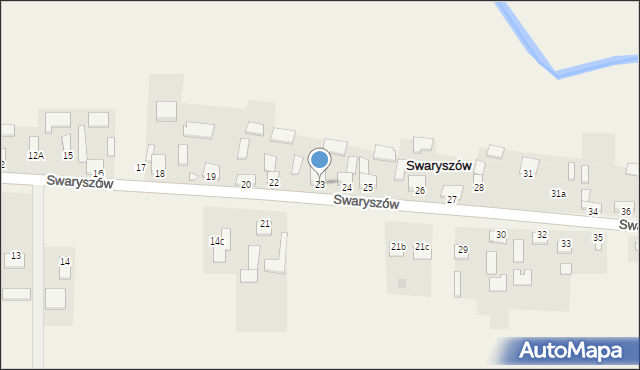 Swaryszów, Swaryszów, 23, mapa Swaryszów