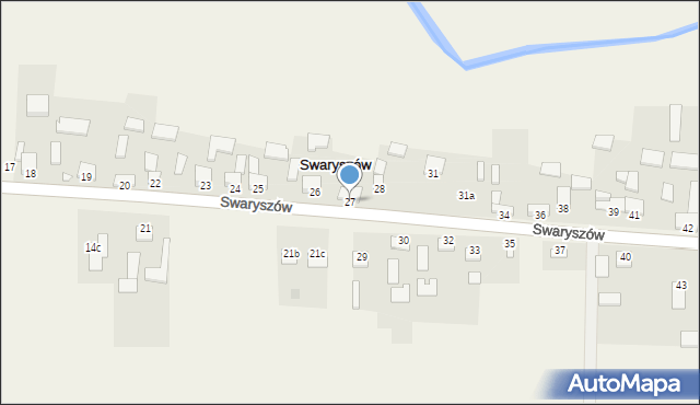 Swaryszów, Swaryszów, 27, mapa Swaryszów