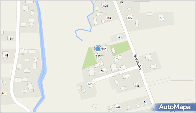 Swarzów, Swarzów, 130, mapa Swarzów