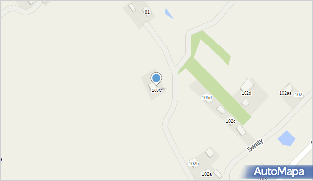 Swaty, Swaty, 105C, mapa Swaty