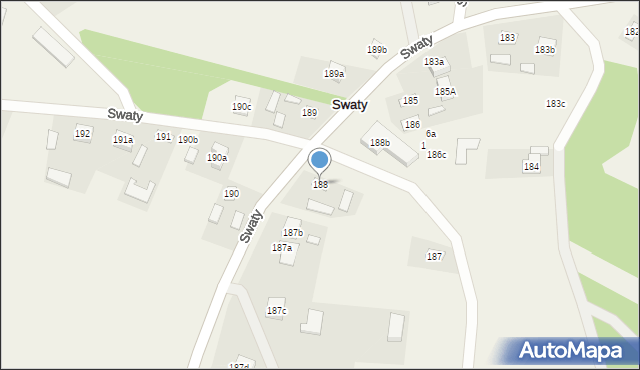 Swaty, Swaty, 188, mapa Swaty