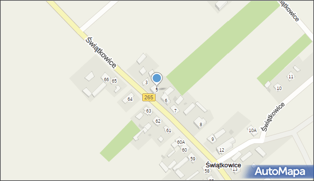 Świątkowice, Świątkowice, 5, mapa Świątkowice