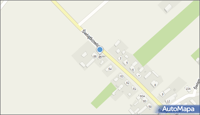 Świątkowice, Świątkowice, 65, mapa Świątkowice