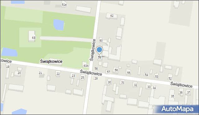 Świątkowice, Świątkowice, 59, mapa Świątkowice