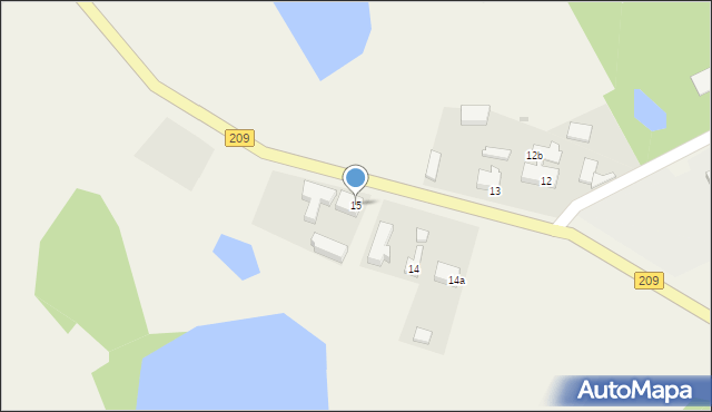 Świątkowo, Świątkowo, 15, mapa Świątkowo