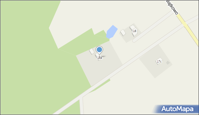 Świątkowo, Świątkowo, 18a, mapa Świątkowo