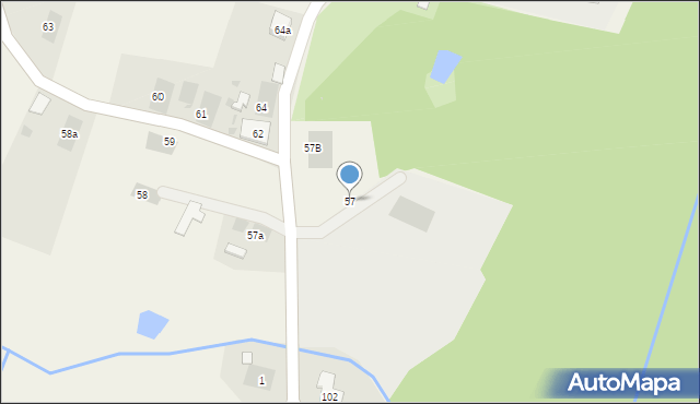 Świątkowo, Świątkowo, 57, mapa Świątkowo