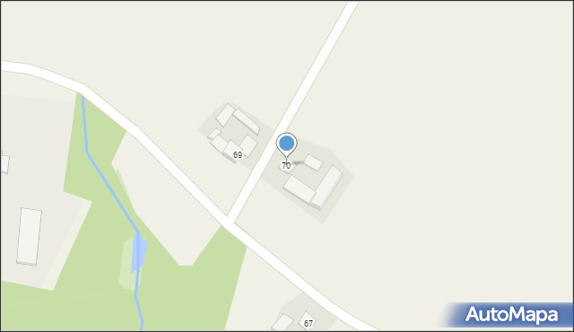 Świątkowo, Świątkowo, 70, mapa Świątkowo