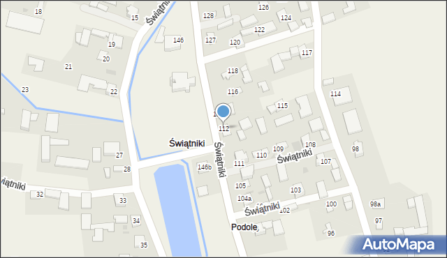 Świątniki, Świątniki, 112, mapa Świątniki