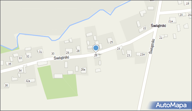 Świątniki, Świątniki, 26, mapa Świątniki