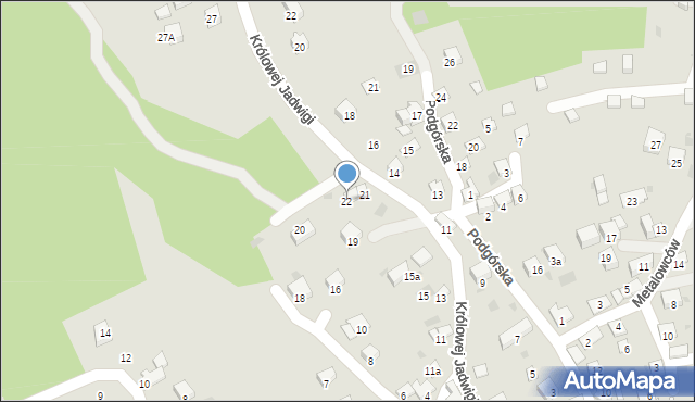 Świątniki Górne, Świątników Wawelskich, 22, mapa Świątniki Górne