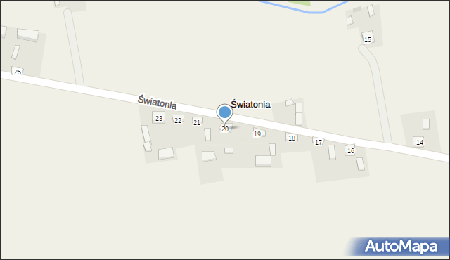 Światonia, Światonia, 20, mapa Światonia