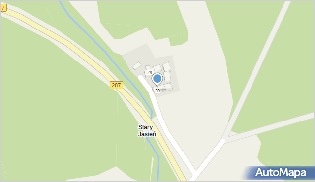 Świbna, Świbna, 30, mapa Świbna