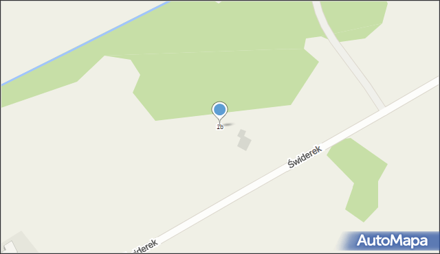 Świderek, Świderek, 1b, mapa Świderek