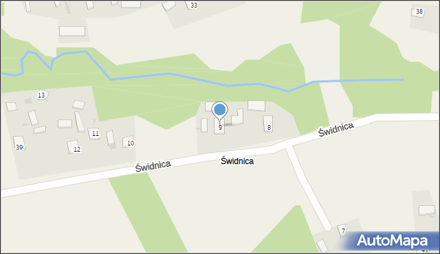 Świdnica, Świdnica, 9, mapa Świdnicy