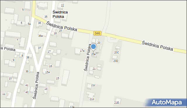 Świdnica Polska, Świdnica Polska, 20a, mapa Świdnica Polska