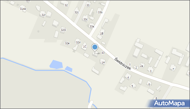 Świdniczek, Świdniczek, 1d, mapa Świdniczek