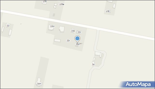 Świdnik Duży Drugi, Świdnik Duży Drugi, 33u, mapa Świdnik Duży Drugi
