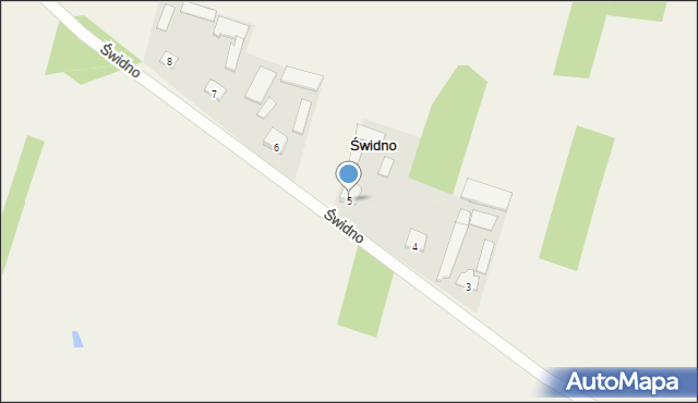 Świdno, Świdno, 5, mapa Świdno