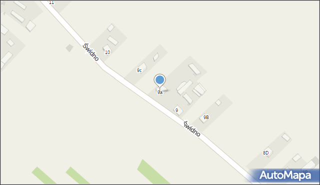 Świdno, Świdno, 9a, mapa Świdno