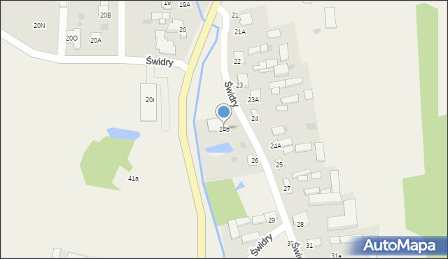 Świdry, Świdry, 24b, mapa Świdry
