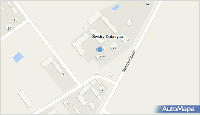 Świdry-Dobrzyce, Świdry-Dobrzyce, 12, mapa Świdry-Dobrzyce