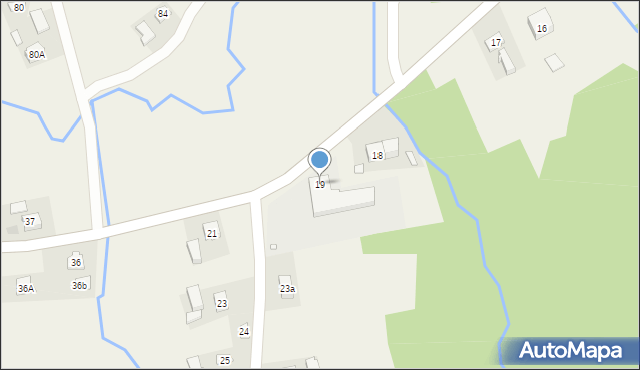 Świebodna, Świebodna, 19, mapa Świebodna