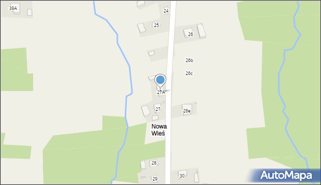 Świebodna, Świebodna, 27A, mapa Świebodna